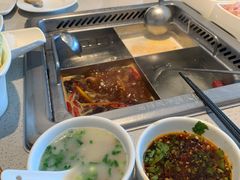 牛油双拼锅底-海底捞火锅(番禺广场店)