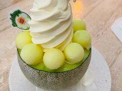 哈密瓜冰淇淋-玲婧胡同·生日蛋糕·餐厅(嘉里城店)