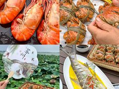 -七的湖·晚芳亭·阳澄湖农家菜·大闸蟹(莲花岛店)