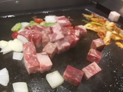 魔方雪花牛肉-韩时烤肉(丰科万达广场店)