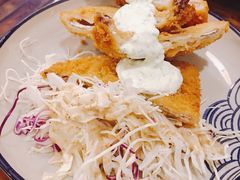 炸金枪鱼排-百步拉面