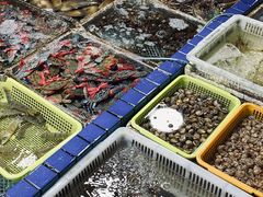 水产区-霞涌市场海鲜摆卖区