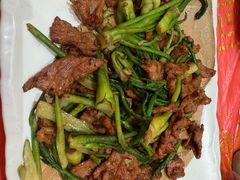 刺嫩芽炒鹿肉-吉林省林业宾馆-餐厅