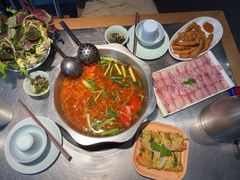 红酸锅底-亮欢寨快活林 酸汤鱼(仁怀店)