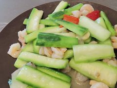 丝瓜炒虾仁-创味·民间海南菜·非遗藤桥排骨(藤桥·免税城店)