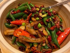 干锅肥肠-郑州嘉锦酒店·华夏食府中餐厅(中原路店)