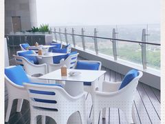 露天位-海棠湾仁恒皇冠度假酒店-270°海景餐厅