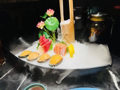 章红鱼刺身拼鲍鱼-粤·向群饭店(二沙岛店)