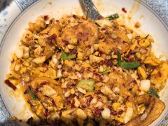 香煎金钱蛋-费大厨辣椒炒肉(黄兴中心广场店)