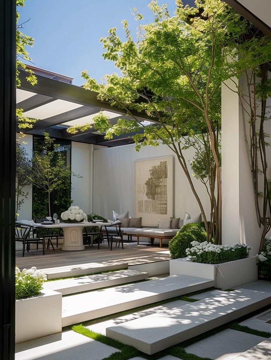 新中式庭院 #设计案例分享 #最美庭院 #生活的极致一定是简与静