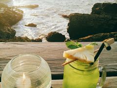 青柠檬菠萝鸡尾酒-Rock Bar Bali(Bali)