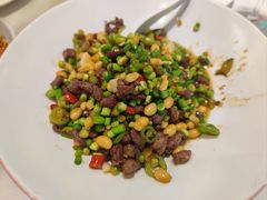 巨下饭鲜椒牛肉烩纳豆-听香·678茶铺(猛追湾店)