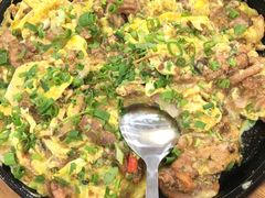 铁板鱼肠蛋-潮喜竹溪荔湖酒家(荔枝湾店)