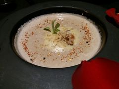 卡布奇诺蘑菇汤配牛肝菌-AZUL by FUEL蓝色·法式酒馆(琶醍店)