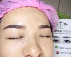 点击看大图 -Yue Show馨选·半永久纹眉纹眼线