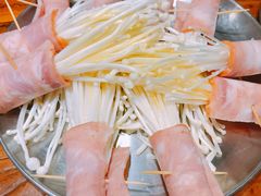 烤金针菇盘-原始泥炉烤肉(总店)