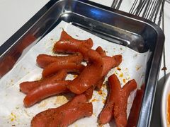 烤香肠-兰州马子禄牛肉面(文景公园店)