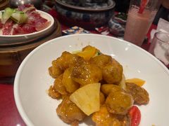 蜜桃咕噜肉-虾饺妹·酒家(金碧店)