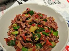泡辣椒炒牛肉-壹盏灯(惠农店)