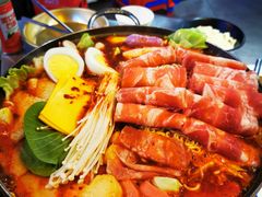 芝士肥牛年糕火锅-Meet Sun韩式大排档(五一广场7MALL店)