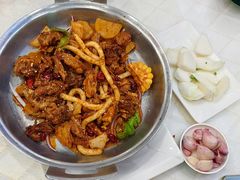 -尕西木老春台东乡手抓美食
