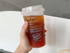 桃子乌龙茶-UMAMI乌玛米披萨·汉堡·清真Halal(红岭北店)
