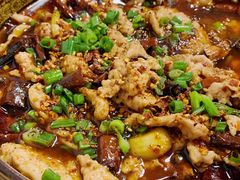 水煮肉片-洪霞餐馆