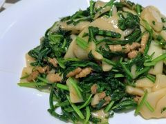 荠菜肉丝年糕-钱塘花园·宁波菜