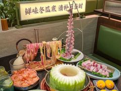 -得意咚瓜·顺德鱼生·冬瓜火锅(深圳首店)