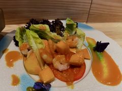 芒果鲜虾沙律-秋荀日本料理(昆明同德广场店)