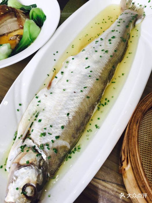 吴江老镇源菜馆白水鱼图片 - 第1张