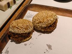 肉沫芝麻烧饼-四季民福烤鸭店(王府井东安门店)