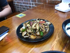 炒八爪鱼-台州老六海鲜面馆(上南总店)
