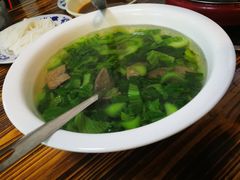 芥菜猪肝汤-鑫驼峰牛排火锅(普陀路店)