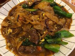沙爹芥兰牛肉炒河粉-新世界餐厅(万达店)