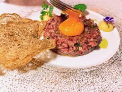 新西兰银蕨农场鹿肉塔塔-Kathleen's Waitan 凯圣琳江景西餐厅(外滩店)