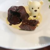 金典凯撒色拉 巧克力蛋糕陪萌萌熊 牛肝菌汤