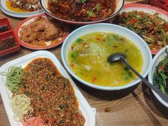 蒜泥秘制白肉-张太婆老妈蹄花川菜馆·中华餐饮老字号(望平街店)