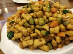 肉炒疙瘩-老回回饺子馆(海洋馆店)