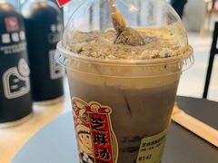 芝麻汤圆豆豆茶-喜茶(上海五角场万达店)