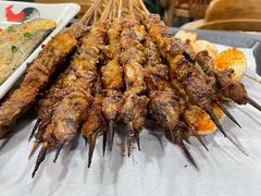 烤羊肉串-大院涮烤·东北经典老味烧烤·铜锅涮肉(江南东路店)