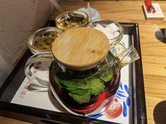 新鲜薄荷茶-胖老汉椒麻鸡清真新疆菜(西御街店)