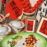 藏在西湖边的中式餐厅！！年味十足！