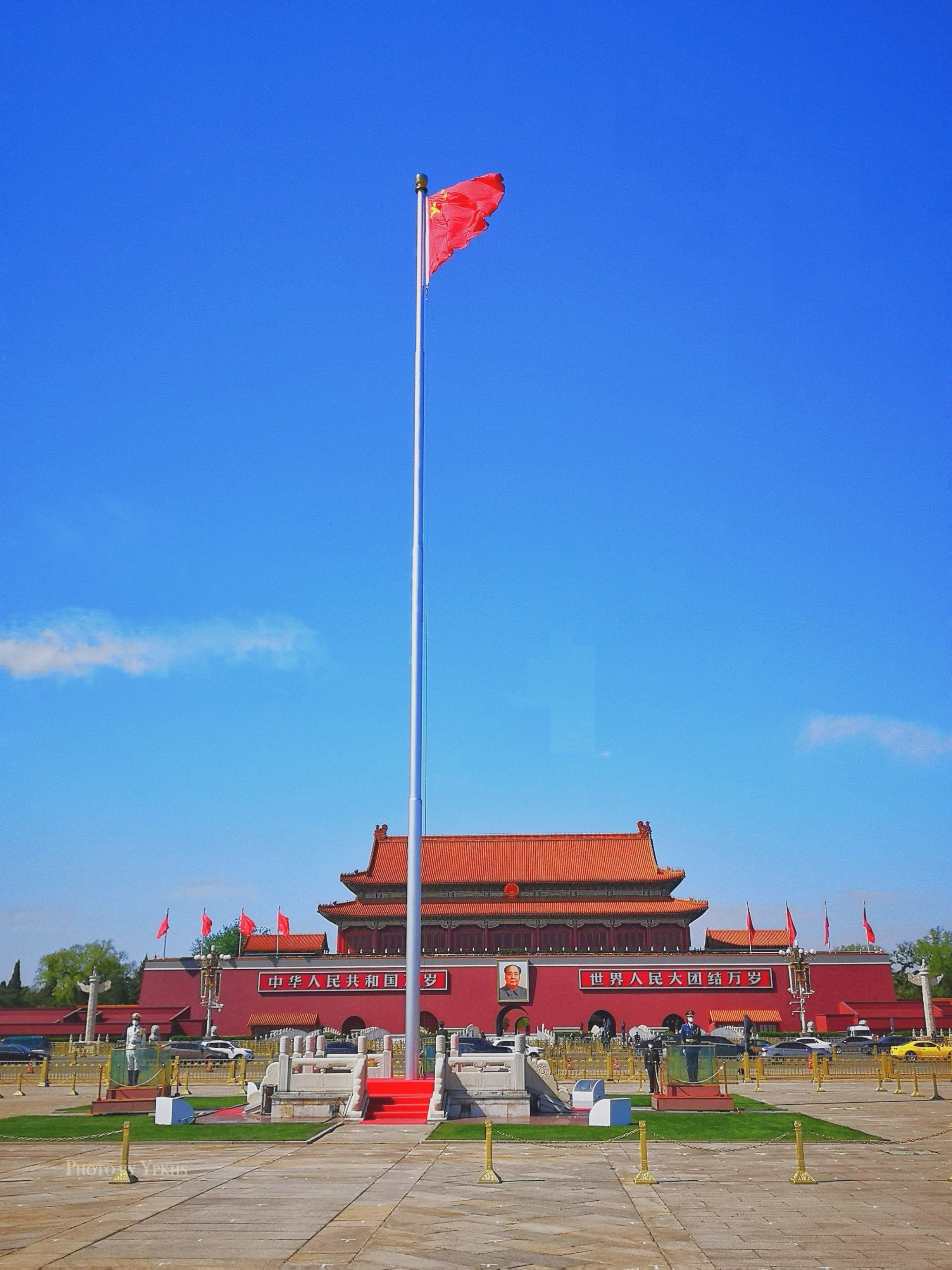 值得记录的景物 | 没人的天安门广场