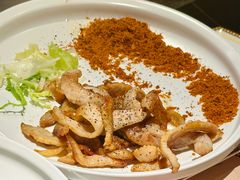 黑豚雪花松阪肉-盛焰铁板烧(王府井店)
