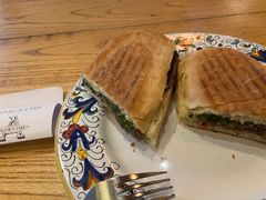 烤牛肉帕尼尼-Alimentari早午餐(安福路店)