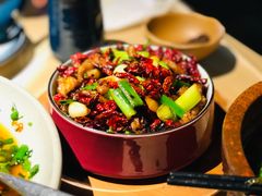 宫爆板筋-山石榴·贵州菜(丰盛里店)