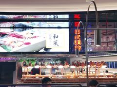 面包甜点陈列柜-亚马逊海鲜自助(万象汇店)