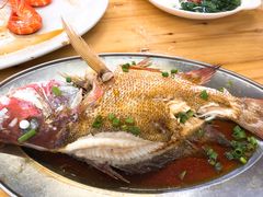 清蒸海鱼-明记海鲜大排档(巽寮湾店)