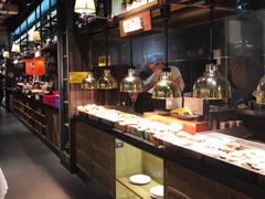 自助取餐区-领鲜活海鲜榴莲自助火锅(东门店)